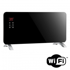Teplovzdušný konvektor sklokeramický 2000W, WiFi, LCD, nastaviteľný termostat, časovač Teplovzdušný konvektor sklokeramický 2000W, WiFi, LCD, nastaviteľný termostat, časovač