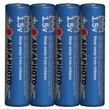AgfaPhoto Power alkalická batéria LR03/AAA, shrink 4ks 