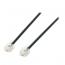 Bandridge VL telecom predlžovací kábel, čierna, 10m, VLTP90200B100