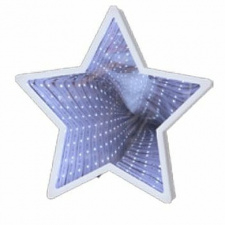 VAN74 - Hvězda 3D bílá 32x32cm 40xLED bat., 700-87 