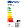LED osvetlenie s diaľkovým ovládačom LECCE, 50W, 3100lm, 40cm, zmena chromatickosti, stmievateľné, čierna