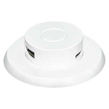 Výsuvná nabíjačka USB A+C 24W PD, biela