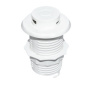 Výsuvná nabíjačka USB A+C 24W PD, biela