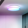LED osvetlenie s diaľkovým ovládačom Floco, 30W + 6W RGB, 2100lm, 40cm, zmena chromatickosti, stmievateľná