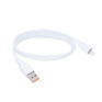 Lightning kábel, USB 2.0 A konektor - Lightning konektor, silikón, 0,5m