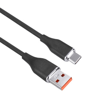 USB-C kábel, USB 2.0 A konektor - USB-C 3.1 konektor, silikón, 0,5m