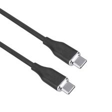 USB-C 3.1 kábel, USB-C konektor - USB-C konektor, silikón, 0,5m