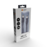 USB-C 3.1 kábel, USB-C konektor - USB-C konektor, silikón, 0,5m