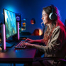 LED RGB osvetlenie Gaming, diaľkový ovládač, zvukový senzor, USB
