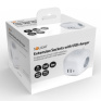 3z + USB A+C predlžovací prívod - kocka, 2m, 3 x 1mm2, biely, vypínač