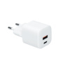 USB-C + USB-A fast charger GaN 20W PD