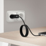 Magnetický USB-C kábel, USB 2.0 A konektor - USB-C konektor, 1m