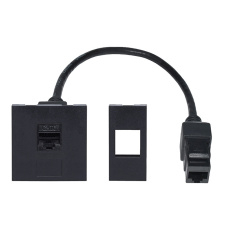 RJ45 Cat6 doplnkový modul pre vstavané zásuvky série PP128