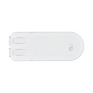 LED mini panel kúpeľňový 2v1, 3CCT, podhľadový / prisadený, 18W, 1530lm, IP54, biela, okrúhly
