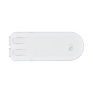 LED mini panel kúpeľňový 2v1, 3CCT, podhľadový / prisadený, 18W, 1530lm, IP54, strieborna, okrúhly