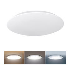 LED osvetlenie Adrano s ochranou proti vlhkosti, IP54, 18W, 1530lm, 3CCT, 23cm