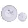 LED osvetlenie Acate s ochranou proti vlhkosti, IP54, 24W, 2160lm, 3CCT, 30cm, strieborná