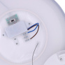 LED osvetlenie Acate s ochranou proti vlhkosti, IP54, 24W, 2160lm, 3CCT, 30cm, strieborná