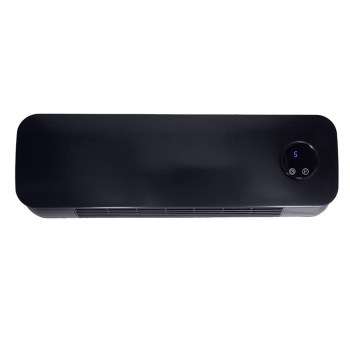 Nástenný keramický ohrievač, 2000 W, čierne