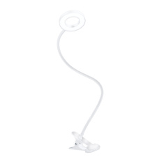 LED stmievateľná stolná lampička s klipom biela, 300lm, nastaviteľná teplota svetla, USB LED stmievateľná stolná lampička s klipom biela, 300lm, nastaviteľná teplota svetla, USB
