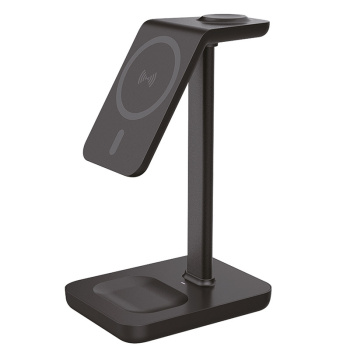 Stolová nabíjačka 3v1, Qi2, MagSafe kompatibilná