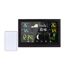 Meteostanica, farba čierna