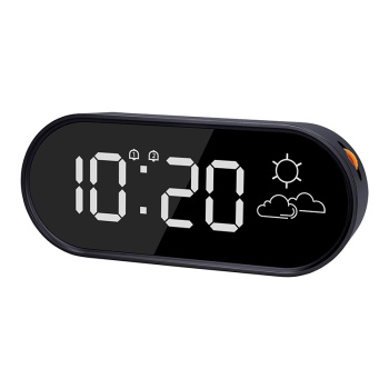 Digitálne hodiny s predpoveďou počasia