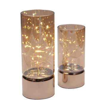 Sada dvoch vianočných LED svetielok, 15/20cm, 30x LED, AA baterie