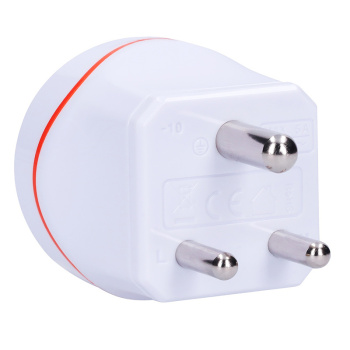 Cestovný adaptér do Indie, typ D