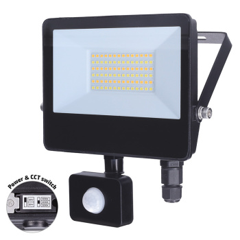 LED reflektor so senzorom TOP, 30W, max. 3900lm, 3CCT, voliteľný výkon 100/66%, IP65, rýchlospojka