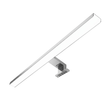 LED kúpeľňové osvetlenie nad zrkadlo 3v1, 12W, 780lm, 4000K, IP44, 60cm, chróm
