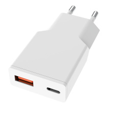 USB A+C 20W fast charger