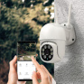 Vonkajšia otočná IP kamera
