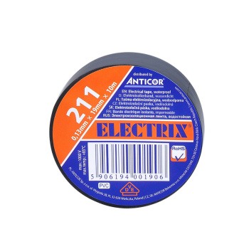 Izolačná páska, 19mm x 0,13mm x 10m, čierna