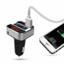 FM transmitter s bluetooth pripojením do auta, 2x USB + handsfree