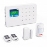 GSM alarm set, ovládací panel, 2x diaľkové ovládanie, PIR čidlo, okenný/dverný senzor