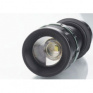 LED kovové svietidlo, 150lm, 3W CREE LED, čierna, fokus, 3 x AAA
