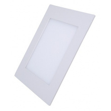 LED mini panel, podhľadový, 6W, 400lm, 3000K, tenký, štvorcový, biely