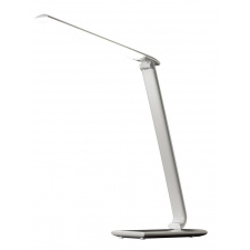 LED stolná lampička stmievateľná, 12W, voľba teploty svetla, USB, biely lesk LED stolná lampička stmievateľná, 12W, voľba teploty svetla, USB, biely lesk