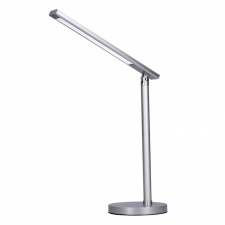 LED stolná lampička, 7W, stmievateľná, zmena chromatickosti, strieborná farba LED stolná lampička, 7W, stmievateľná, zmena chromatickosti, strieborná farba