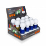 LED svietidlo - žiarovka, 50lm, 1W, 3 x AAA, display box