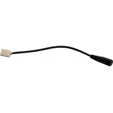 Napájací konektor pre LED pásy, 5,5 mm zdierka - 8mm zacvakávací konektor, balenie 1ks, sáčok