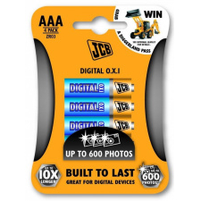 JCB OXI DIGITAL alkalická batéria LR03, blister 4 ks