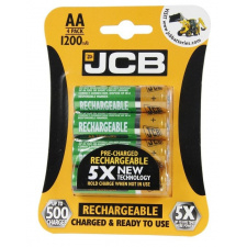 JCB RTU NiMH AA/R06, min.1200mAh, prednabitá, blister 4 ks