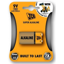 JCB SUPER alkalická batéria 6LR61/9V, blister 1 ks