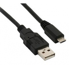 USB kábel, USB 2.0 A konektor - USB B micro konektor, sáček, 50cm USB kábel, USB 2.0 A konektor - USB B micro konektor, sáček, 50cm