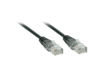 UTP CAT.5E kábel, RJ45 konektor - RJ45 konektor, sáčok, 3m
